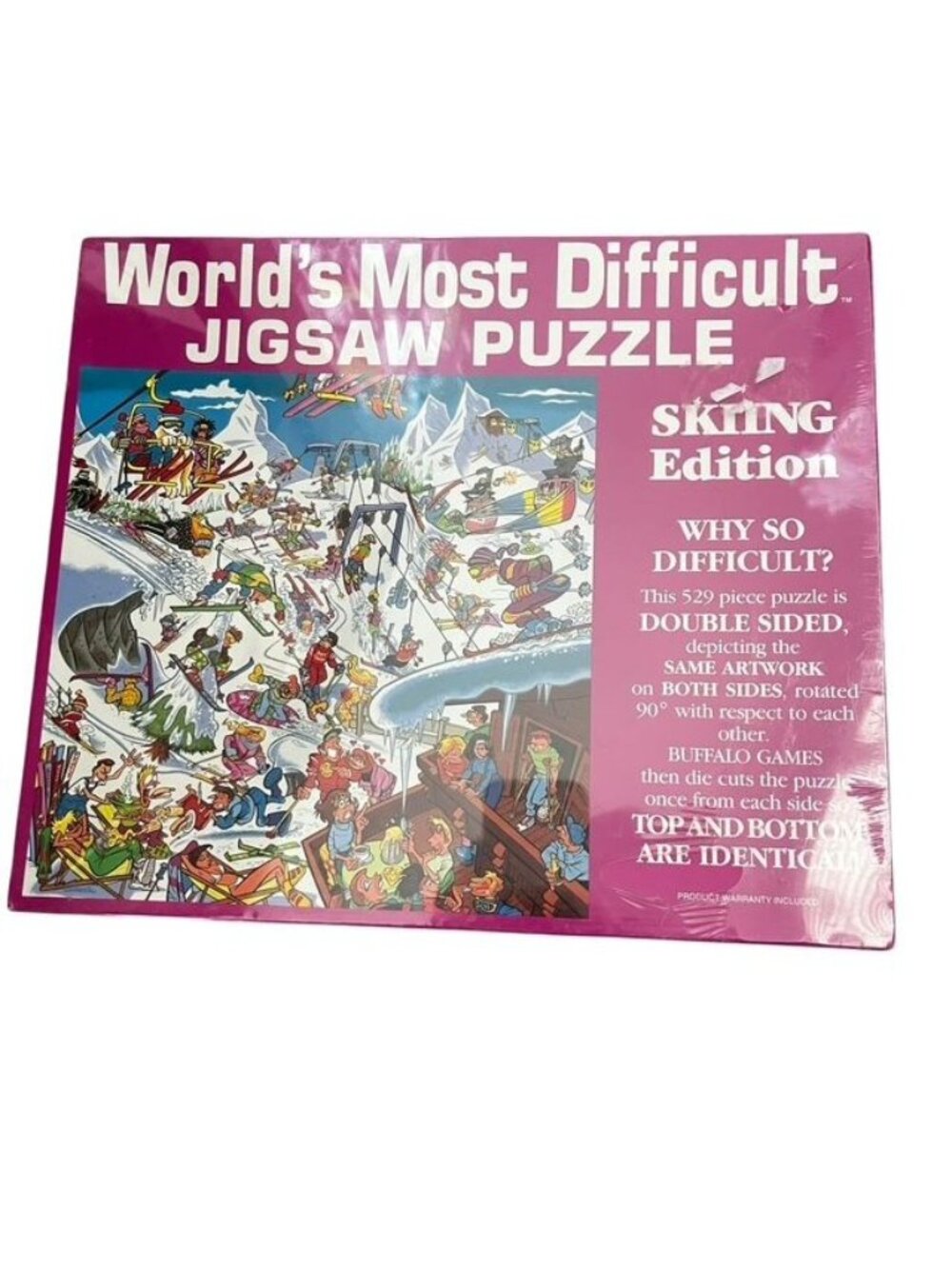 World's Most Difficult Jigsaw Puzzle: Skiing Edition New Sealed